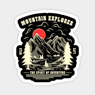 Mountain explorer Magnet