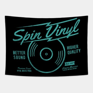 Spin Vinyl Retro Record Tapestry