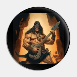 rock barbarian Pin