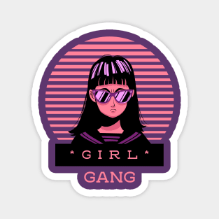 girl gang Magnet