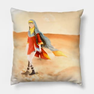 Maanen in the Desert Pillow