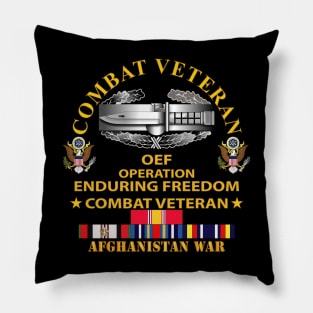 Combat Veteran - OEF - 1st Awd CAB  w Eagles w SVC Pillow