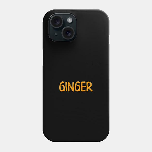 gingerblack Phone Case by StacysCellar