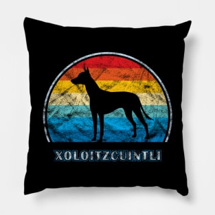 Xoloitzcuintli Vintage Design Dog Pillow