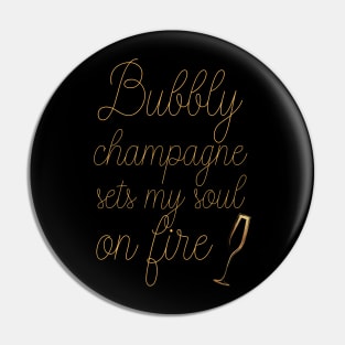 champagne Pin