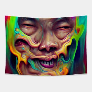 Trippy Smile Tapestry