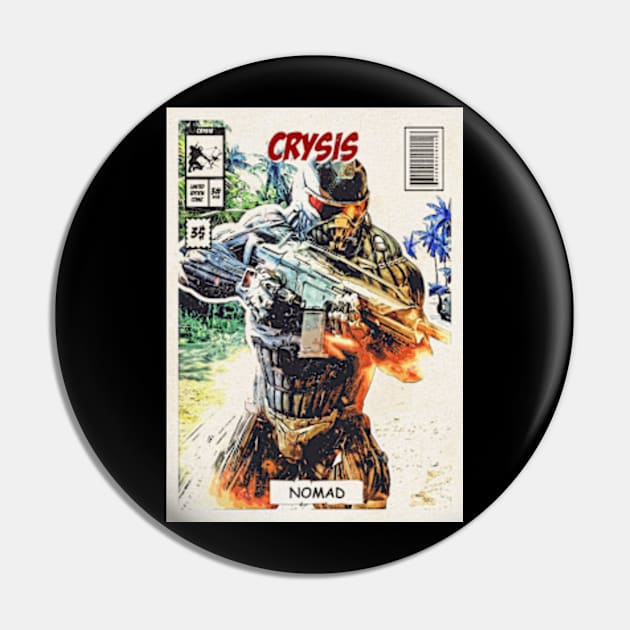 Crysis Comic Pin by Durro