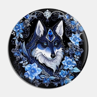 Crystal Corgi Pin