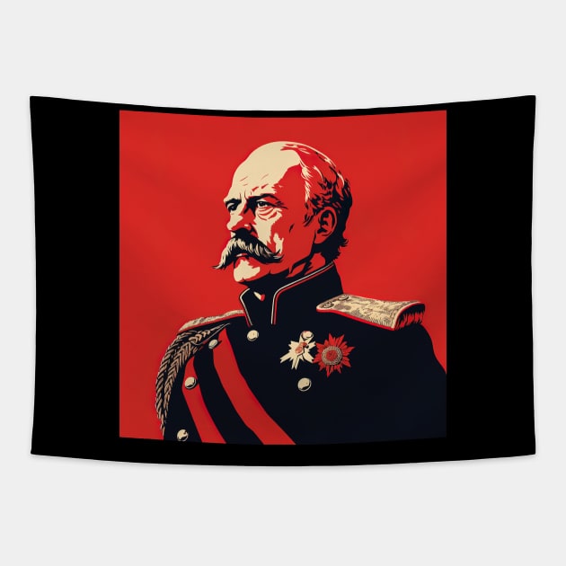 Otto von Bismarck Tapestry by ComicsFactory