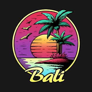 Bali summer sunset Sun T-Shirt