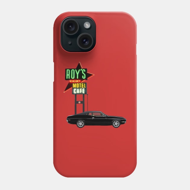 Classic Ford Coupe at Roy's Motel Cafe Phone Case by Mark Richards