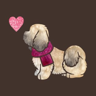 Lhasa Apso watercolour T-Shirt