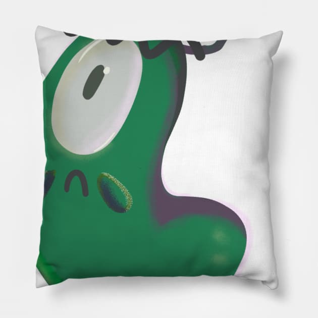 plankton? Pillow by UnseriousDesign