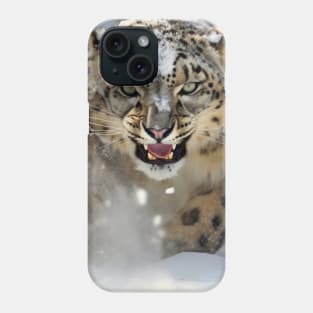 Snow Leopard Animal Nature Majestic Wild Phone Case