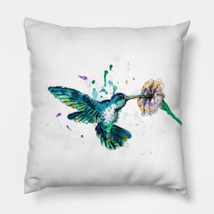 Hummingbird Image Pillow