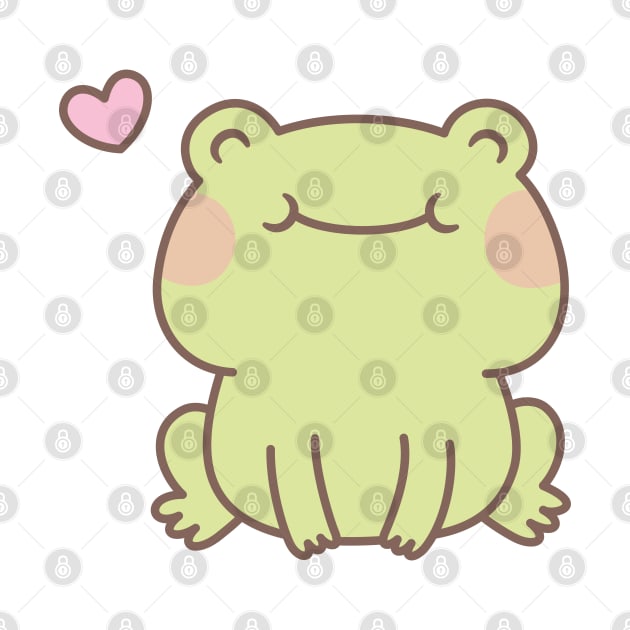 Cute Happy Little Frog by rustydoodle