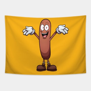 Cute Sausage Tapestry