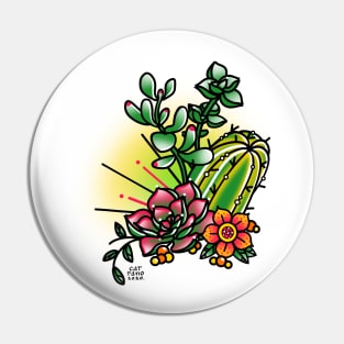 Succulents Pin