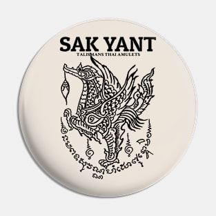 Sak Yant Classic Muay Thai Tattoo Swan Pin