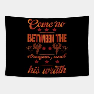 Dragon and Wreth T-shirt Tapestry