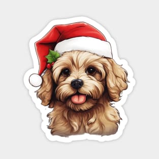 Cavoodle Labradoodle Christmas Magnet