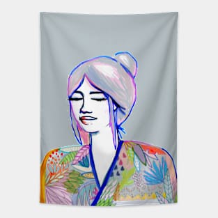 Woman Secrets Tapestry