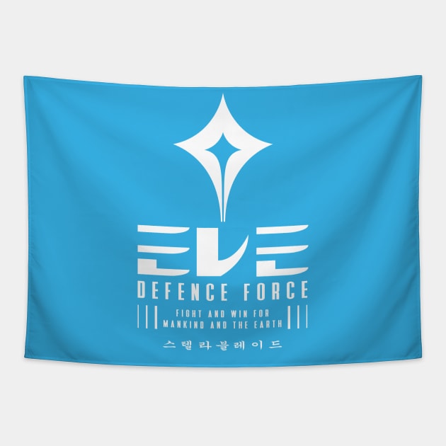 Eve Force v2 Tapestry by demonigote