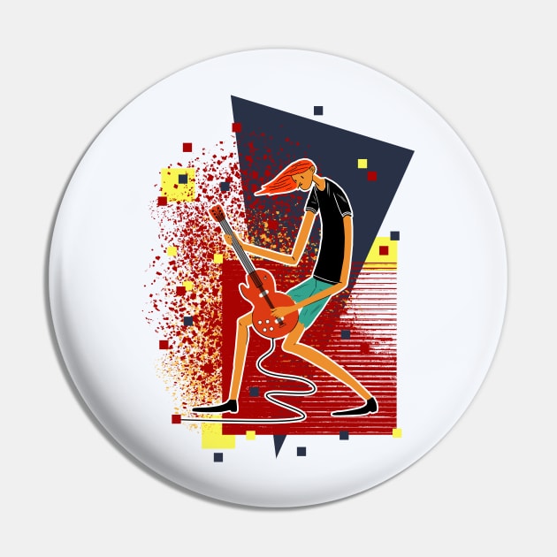 music Pin by ART&LINES