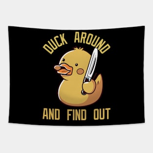 Duck Around And Find Out Tapestry