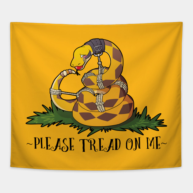 Please Tread On Me Humor Tapestry Teepublic.