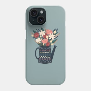 Flowers in Watering Can Phone Case