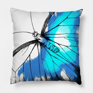 Vivid Blue Pillow