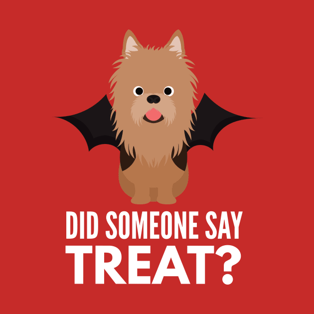 Australian Terrier Halloween Trick or Treat by DoggyStyles