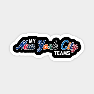 New York City Sports T-Shirt Magnet