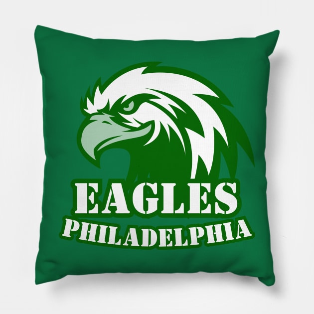 Philadelphia-Eagles Pillow by Whisky1111
