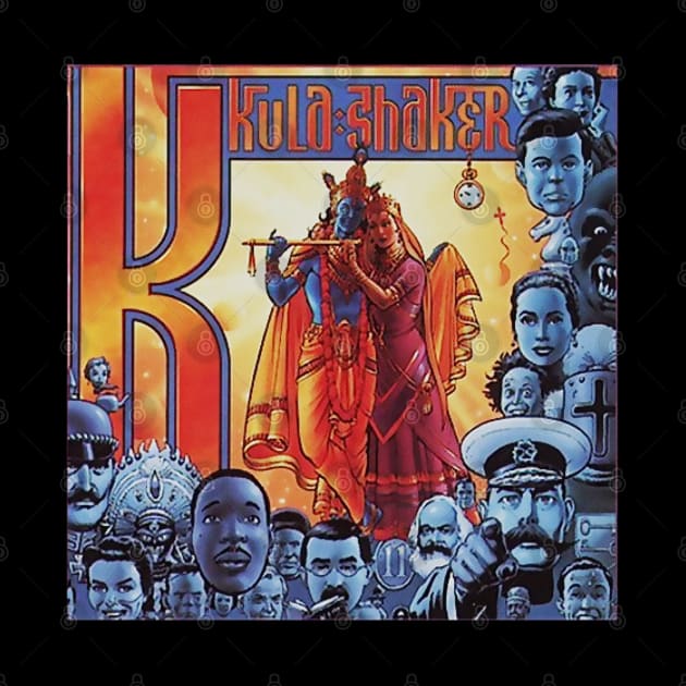 Kula Shaker psychedelic rock band by hany moon