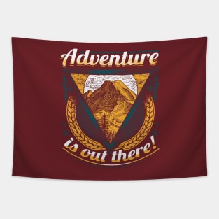 Hiking Adventure Is Out There Tapestry