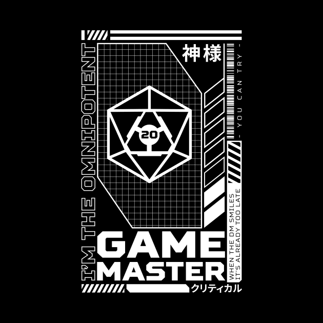 RPG Cyberpunk - Omnipotent Game Master by The Inked Smith