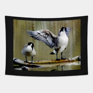 Goose Salute Tapestry