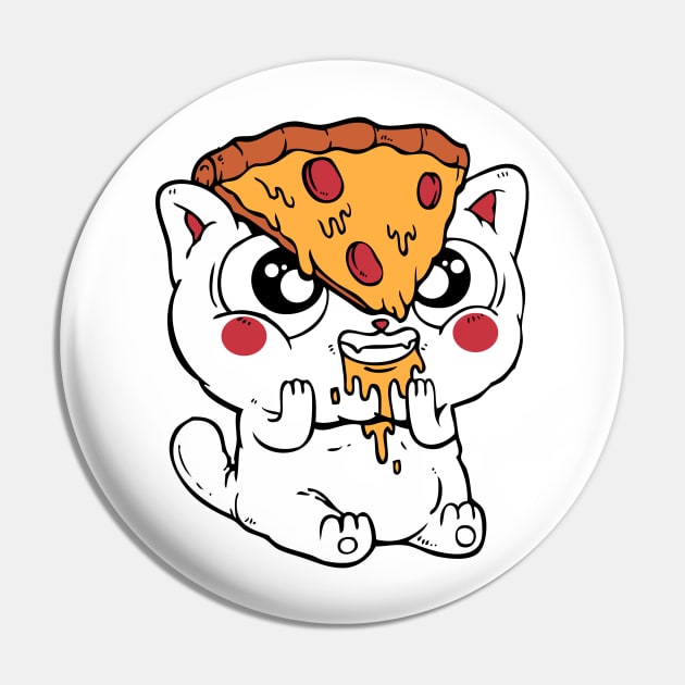 YUM YUM PIZZA CAT Pin by Talonardietalon