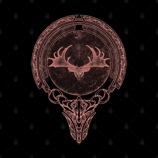 Megaloceros Celtic by NicGrayTees