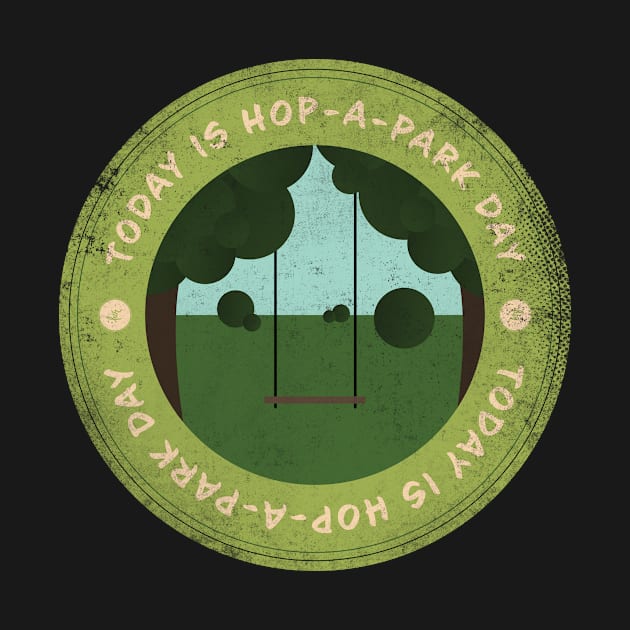 Today is Hop-A-Park Day Badge by lvrdesign