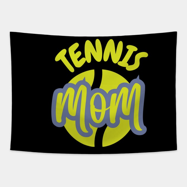 Tennis Mom , A Stylish Sporting Affair Tapestry by Hunter_c4 "Click here to uncover more designs"
