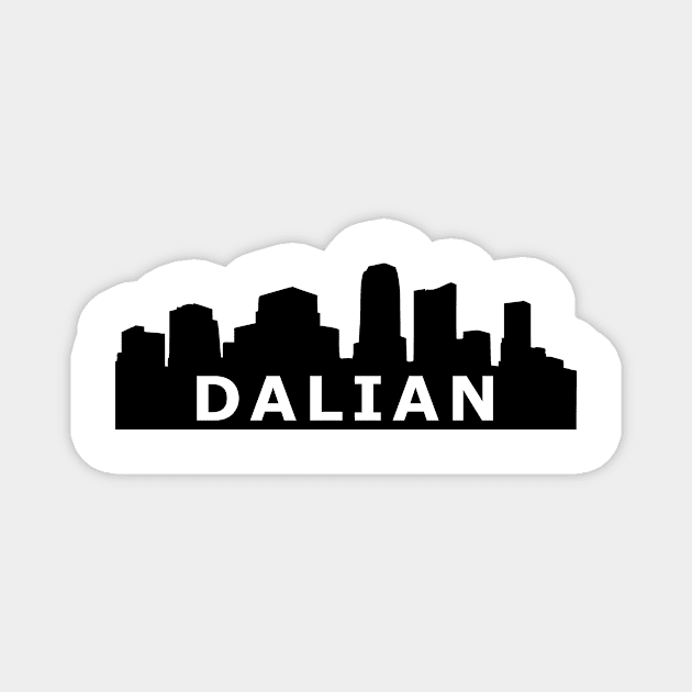 Dalian Skyline Magnet by gulden