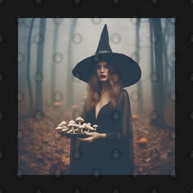 Mushroom Witch by Dead Galaxy