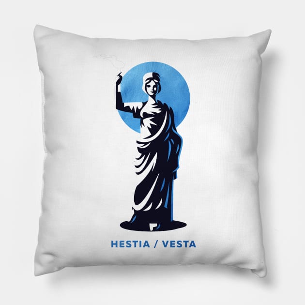 Hestia / Vesta Pillow by DISOBEY