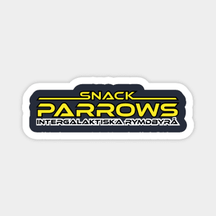 Snack Parrows: Logo Magnet