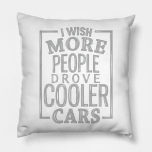 Cooler cars Pillow