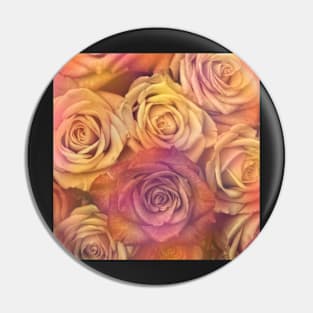 Burned roses Pin