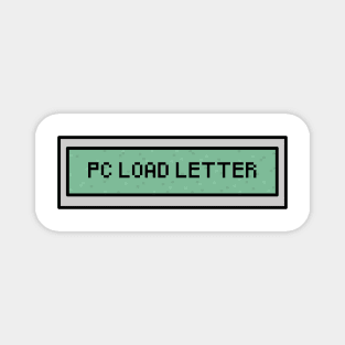 PC Load Letter Magnet